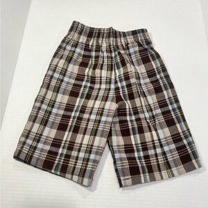 Plaid Kids Shorts
